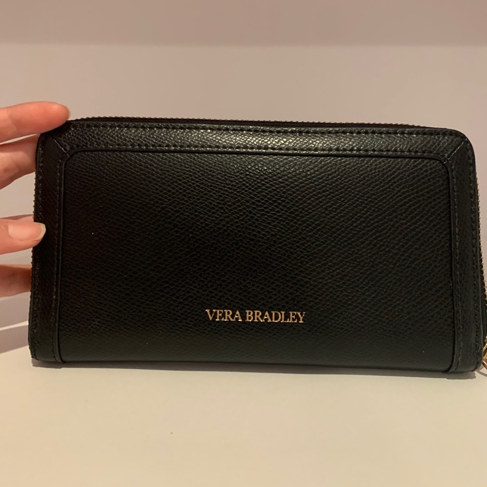 Vera Bradley Black Wallet